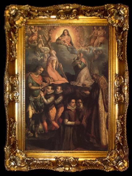 framed  Lavinia Fontana The consagracion to the Virgin one, ta009-2